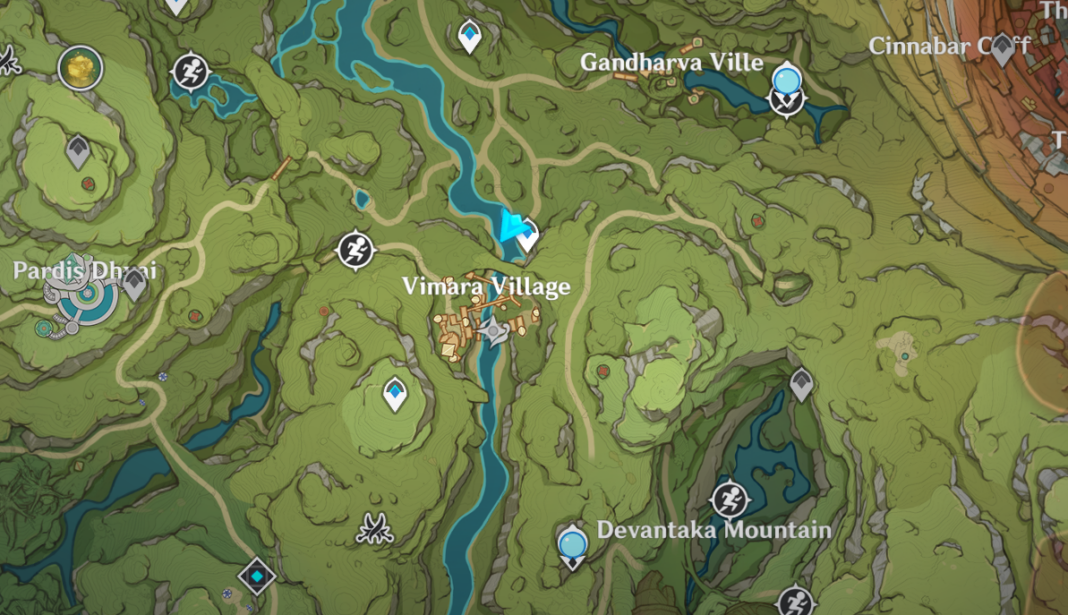 Genshin Impact: Every Fishing Spot in Sumeru - Touch, Tap, Play