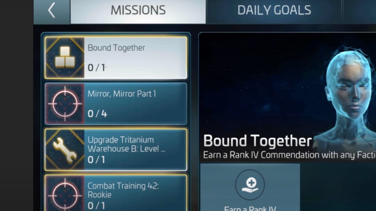 Missions from Star Trek Fleet Command.