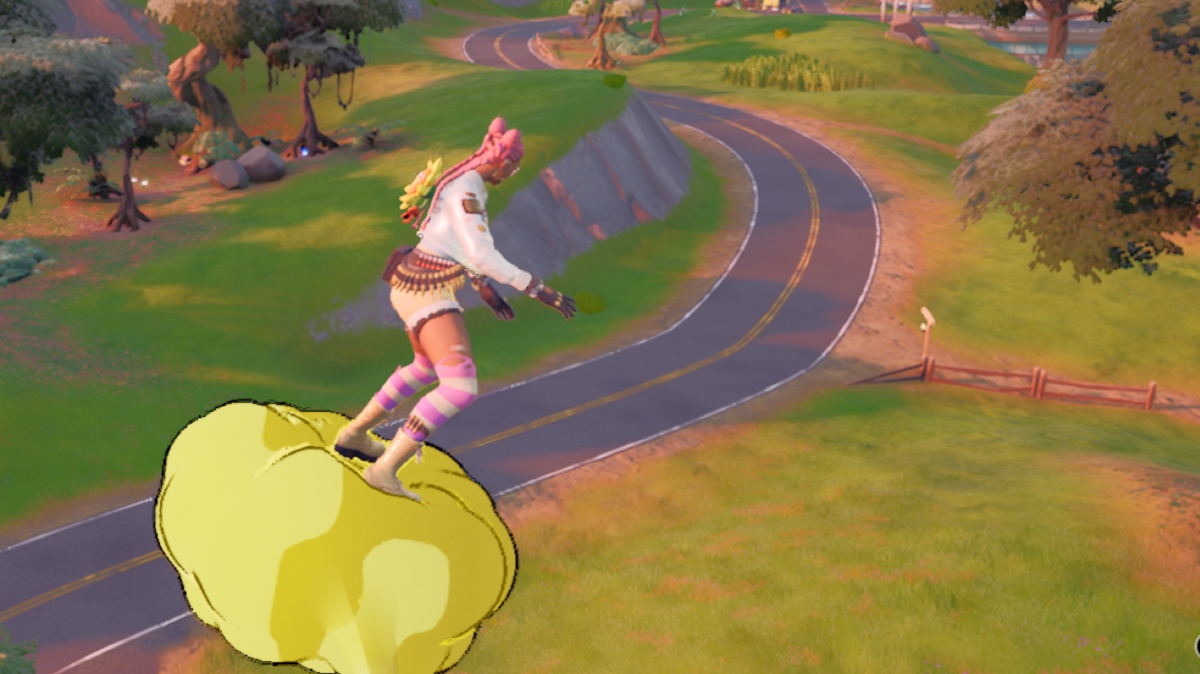 How to Find and Use Nimbus Cloud in Fortnite Touch, Tap, Play