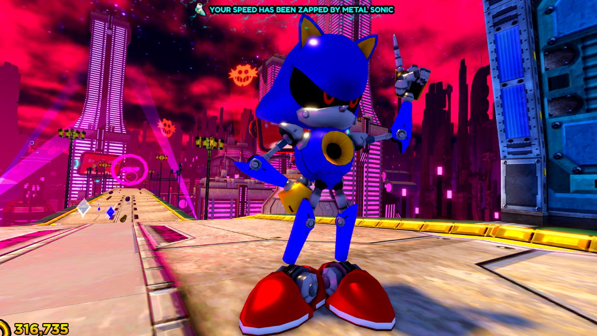 Metal Sonic Code Sonic Speed Simulator