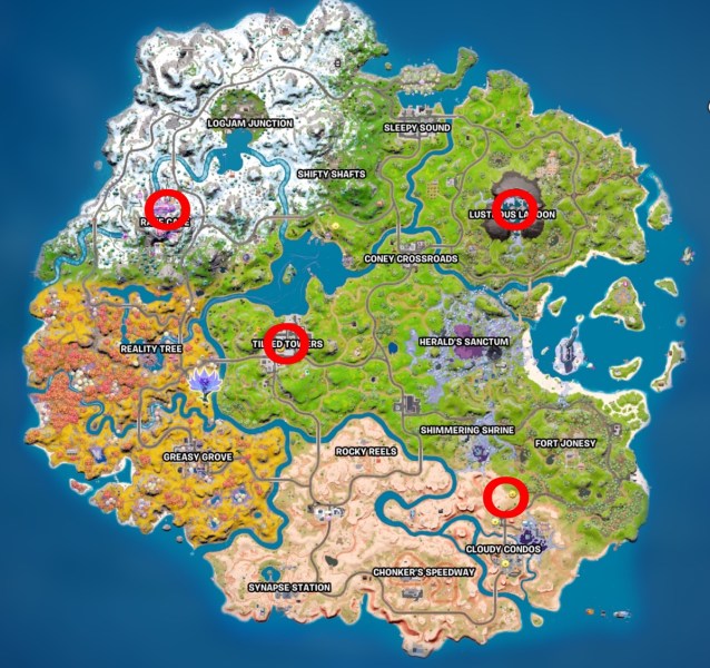 new map fortnite chapter 3 season 4 2 key vaults