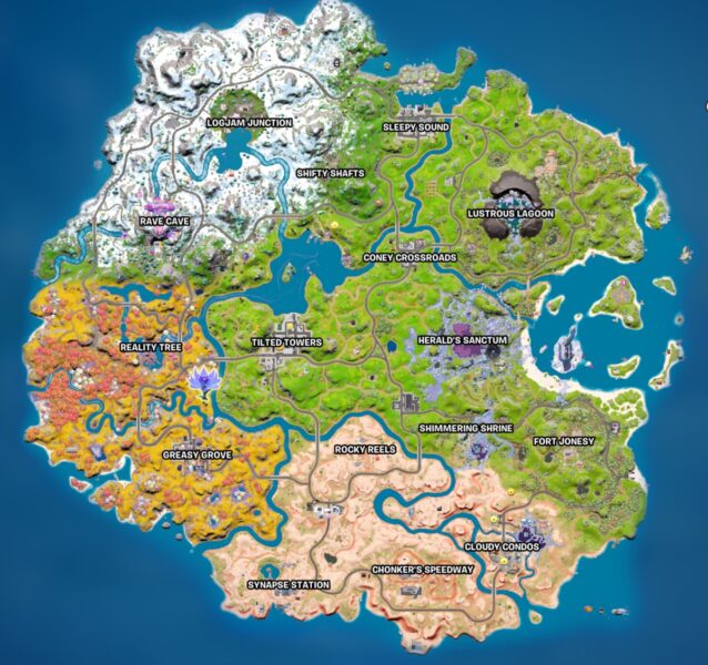 new map fortnite chapter 3 season 4