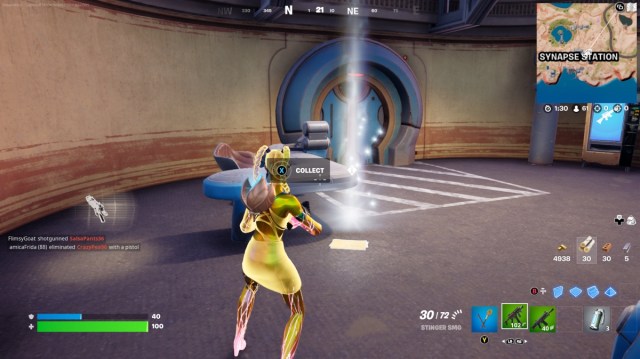 vibin bonus goal synapse station notes