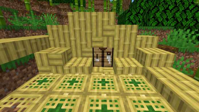 New bamboo block in Minecraft