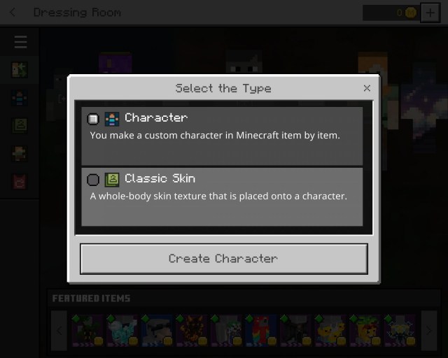 change minecraft skin