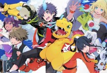 a group of characters from digimon world next order