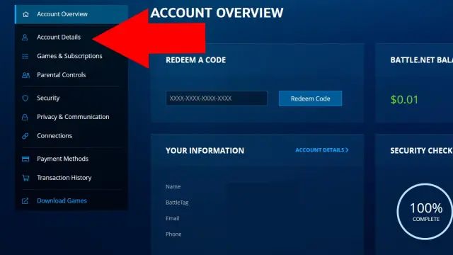Blizzard - Battle.net TR/AR/UA Account Phone Number Verified