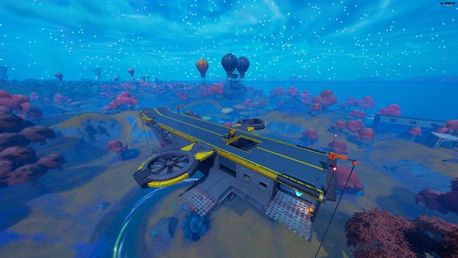 southwest of reality tree runway platform fortnite