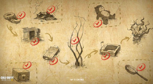COD Mobile Zombies Easter Eggs Guide - Touch, Tap, Play