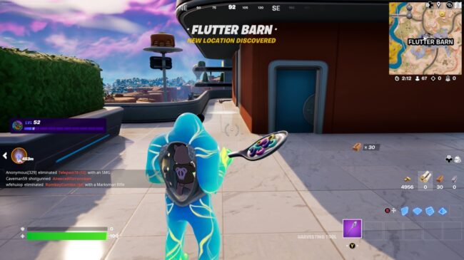 flutter barn fortnite