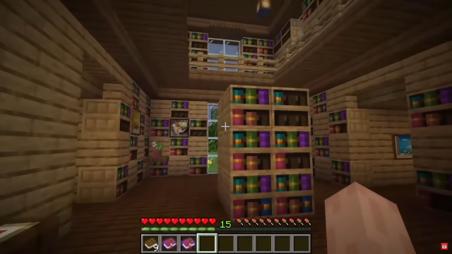 When will Chiseled Bookshelf be added to Minecraft Bedrock