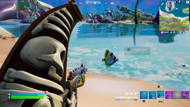 shield fish fortnite