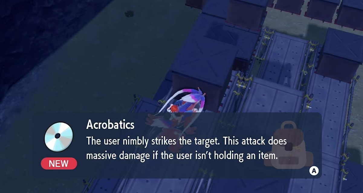 How To Get Acrobatics (TM014) in Scarlet and Violet Touch, Tap, Play