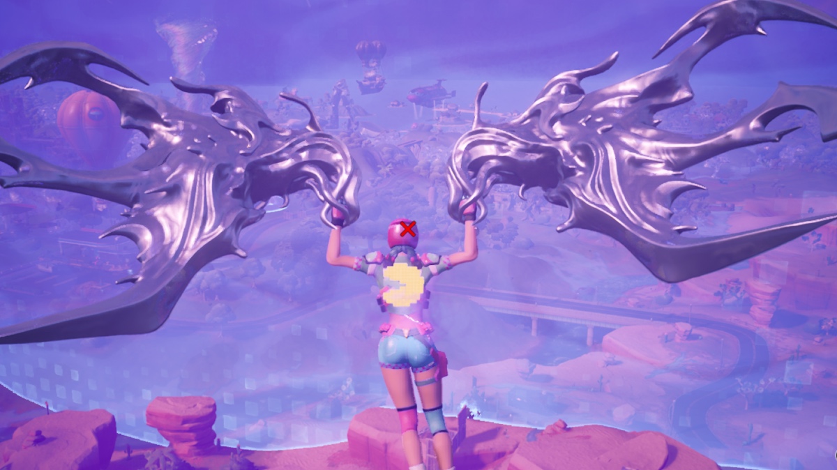 How to Glide 250 Meters With the Grapple Glider in Fortnite Touch