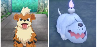 growlithe and greavard from pokemon