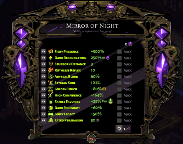 Mirror of Night Extended