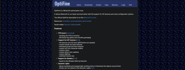 Optifine 1.19.2 