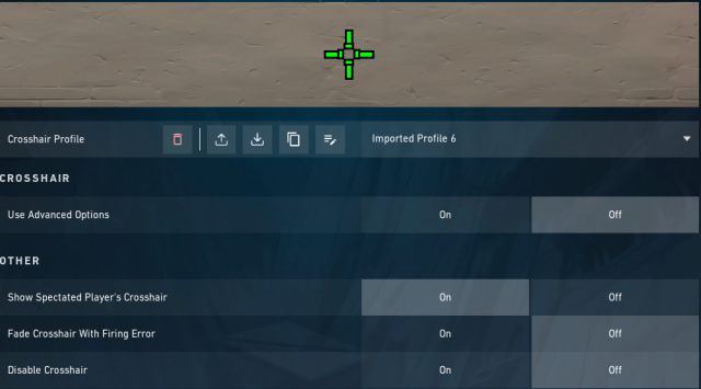 Flappy Bird crosshair
