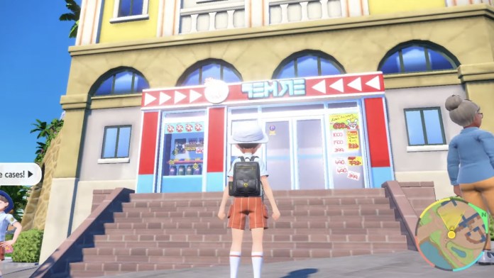 the delibird shop in pokemon scarlet and violet