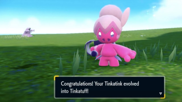 Tinkatuff from Pokemon.