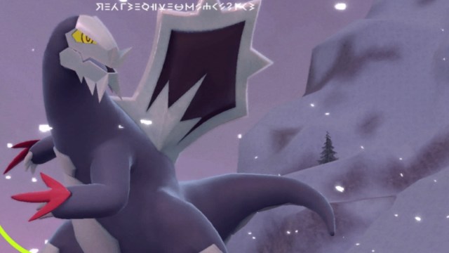 Baxcalibur from Pokemon
