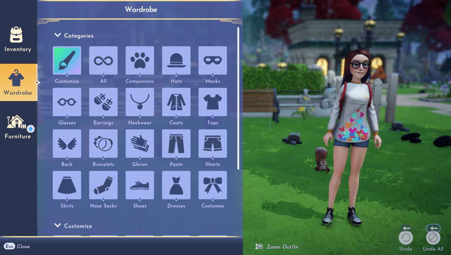 All Winter Clothes in Disney Dreamlight Valley Touch, Tap, Play