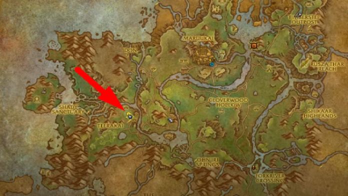 Teera and Maruuk's grave location in WoW: Dragonflight 