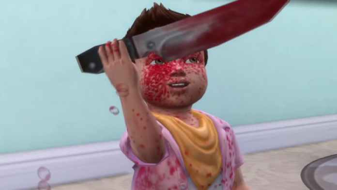 Deadly toddlers Sacrificial mod for Sims 4