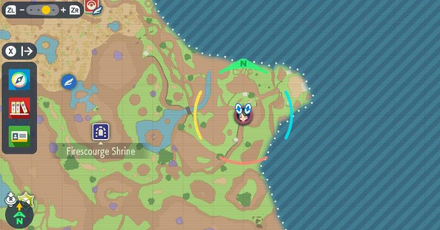 heavy slam location pokemon scarlet and violet