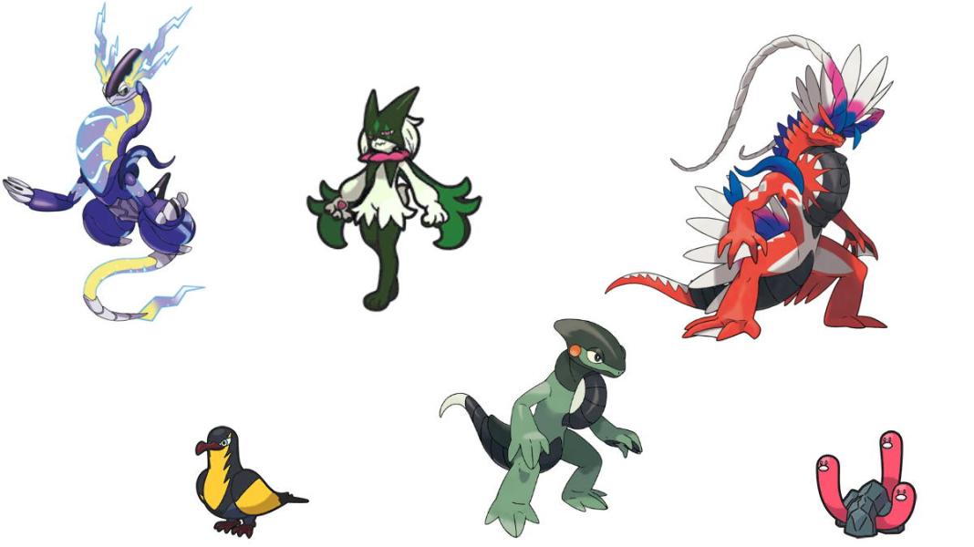 Fastest Pokémon in Scarlet and Violet Ranked Touch, Tap, Play