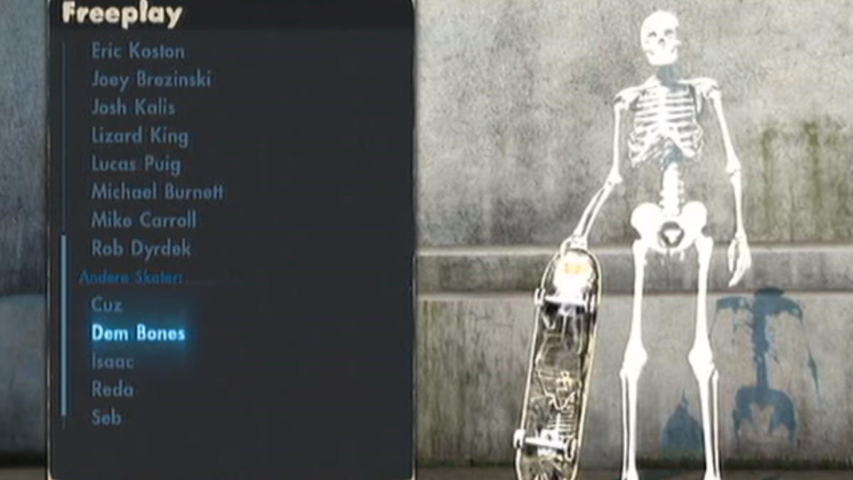 How To Get Dem Bones in Skate 3 Touch, Tap, Play