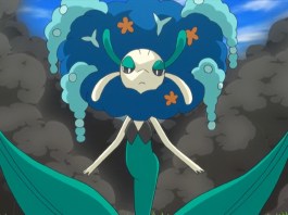 a blue florges in pokemon