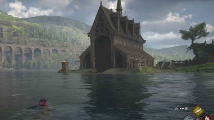 Hogwarts Legacy swimming confirmed