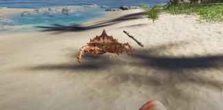 Stranded Deep how to kill a giant crab