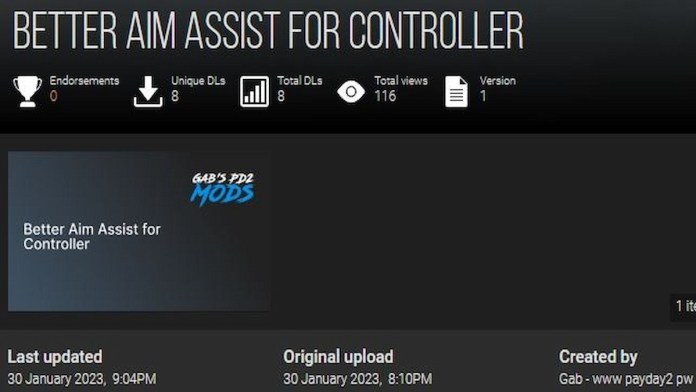 Better aim assist controller