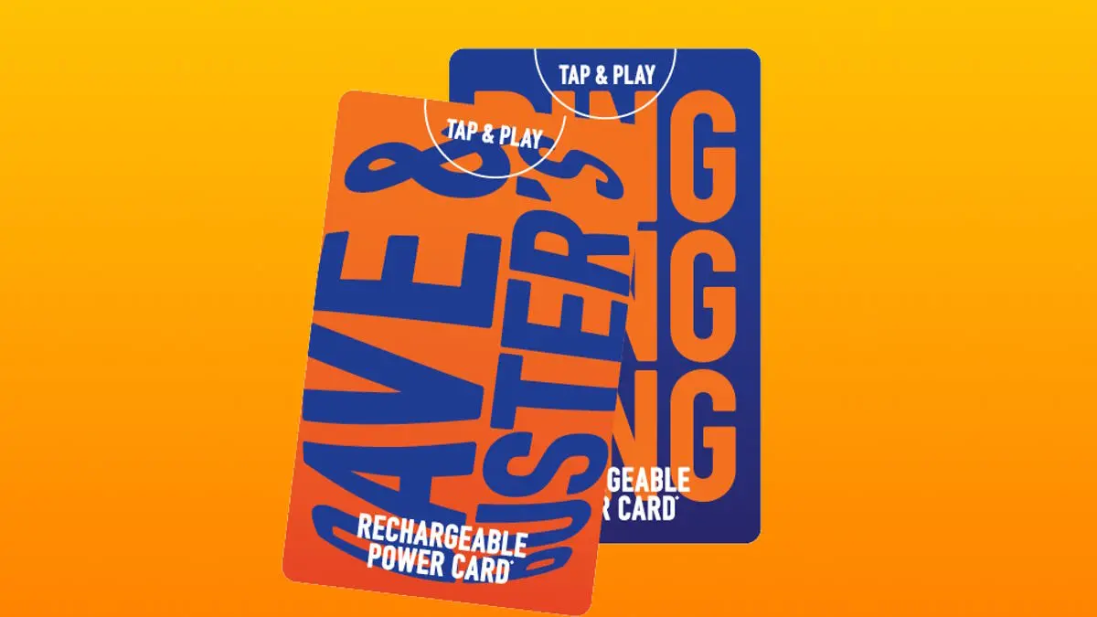 How to Get Free Power Card in Dave & Buster's World - Touch, Tap, Play