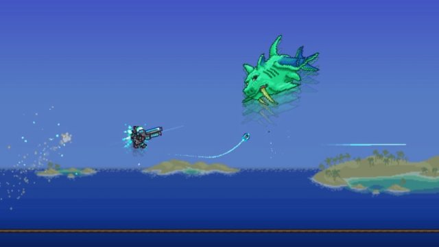 Fishron Terraria: How to Summon and Defeat Duke Fishron - Touch, Tap, Play
