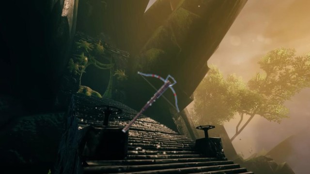 The arbalest crossbow from Valheim.