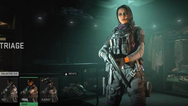 Roze's Triage skin in Warzone 2