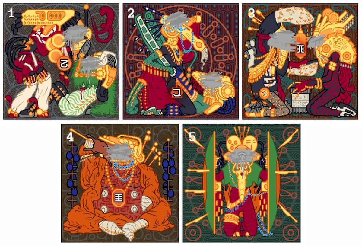 Rain World Symbols Guide Touch, Tap, Play