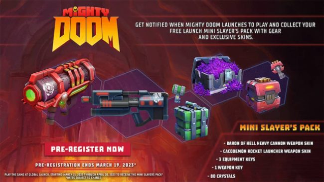 Mighty Doom mini slayer's pack