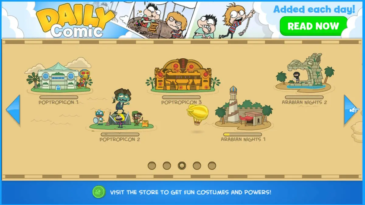 How to Play Old Poptropica Islands Games Touch, Tap, Play