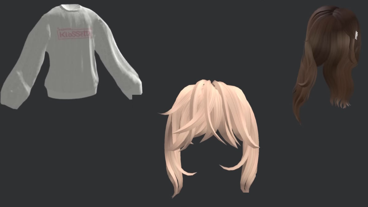 How to Get Karlie Kloss Hair, Messy Blonde Bangs & Oversized Sweater in Roblox