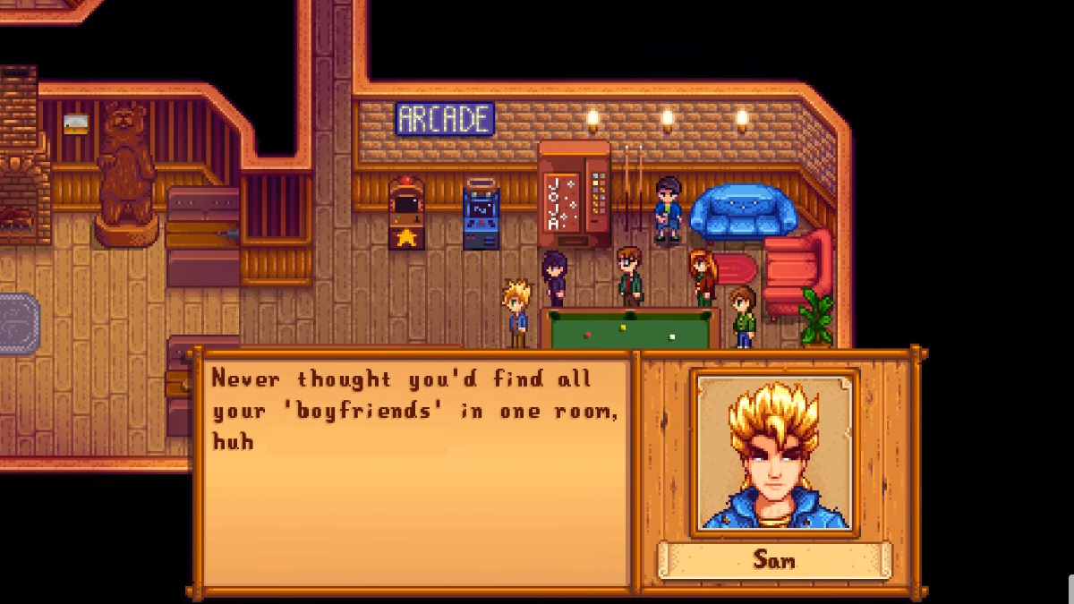 Does Sam Cheat on you in Stardew Valley? Answered Touch, Tap, Play