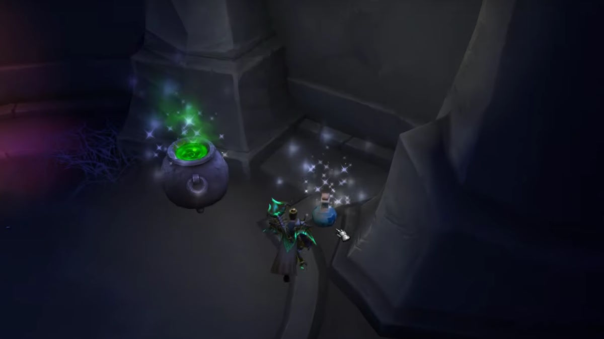 How to Use Empty Obsidian Vial in World of Warcraft Zskera Vaults