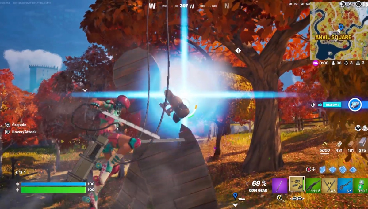 All Titan Target Locations in Fortnite Touch, Tap, Play