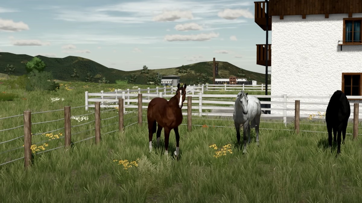 horses in farming simulator 23