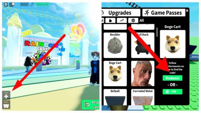How to redeem codes in Create a Cart Ride in Roblox