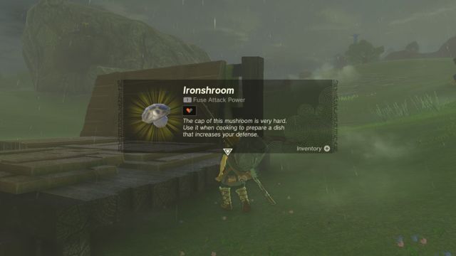Where to find Ironshrooms in Zelda Tears of the Kingdom