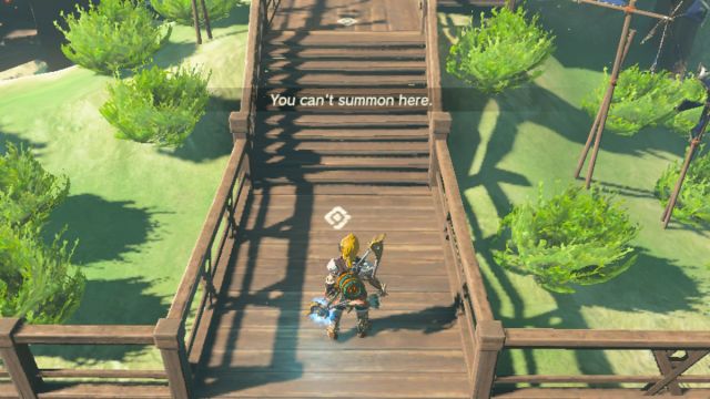 How to Fix Can’t Summon Here Error in Zelda Tears of the Kingdom